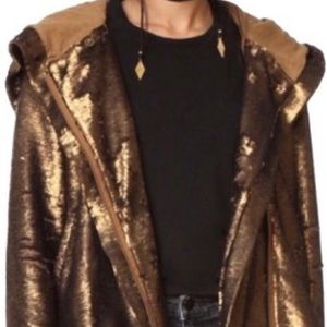 Sequin Free People Jacket